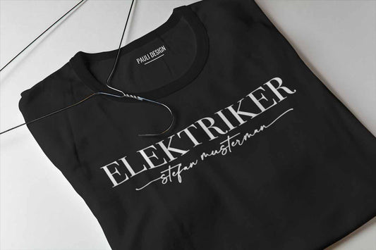 Herrenshirt "Elektriker"
