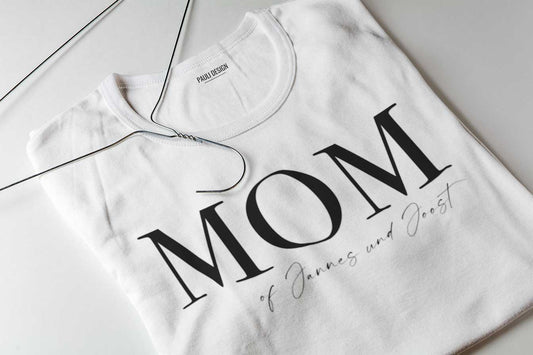 Damenshirt MOM + Wunschtext