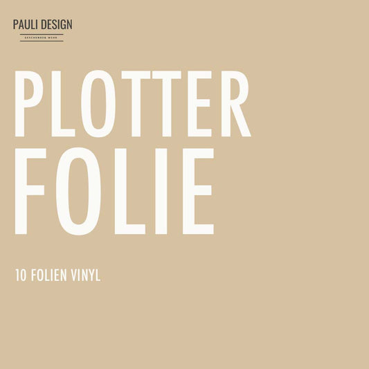 Plotterfolie (10x Vinyl)